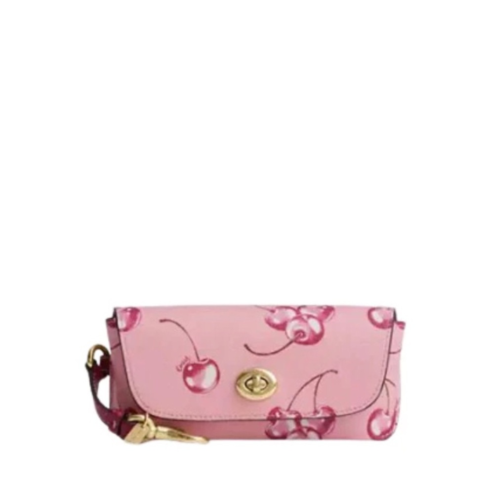 Coach Cherry Print Sunglasses Case